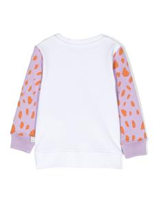 Stella McCartney Kids T-shirt met dierenprint - Wit