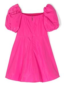 MSGM Kids Jurk met pofmouwen - Roze