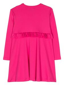 Givenchy Kids Jurk met logo - Roze