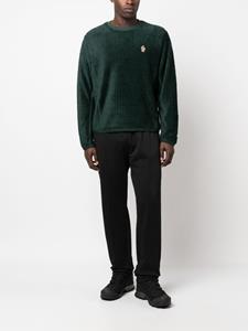 Moncler Grenoble Sweater met logopatch - Groen