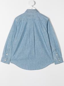 Ralph Lauren Kids Shirt met knopen - Blauw