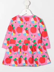 Stella McCartney Kids Jurk met appelprint - Roze