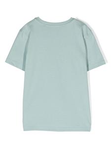 Givenchy Kids T-shirt met logo-applicatie - Blauw