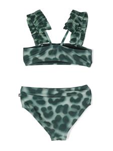 Molo Bikini met abstracte print - Groen