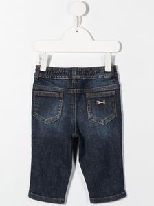 Dolce & Gabbana Kids Jeans met trekkoord - Blauw