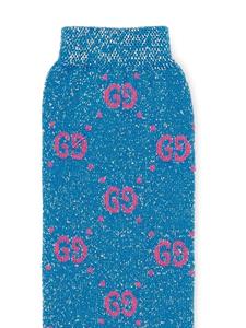 Gucci Kids Sokken met GG-print - Blauw