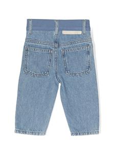 Stella McCartney Kids Jeans met logopatch - Blauw