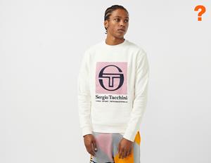 Sergio Tacchini Warp Crew Sweatshirt, White