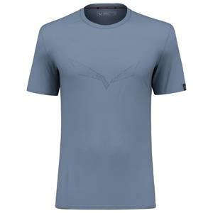Salewa  Pure Eagle Sketch Merino T-Shirt - Merinoshirt, grijs