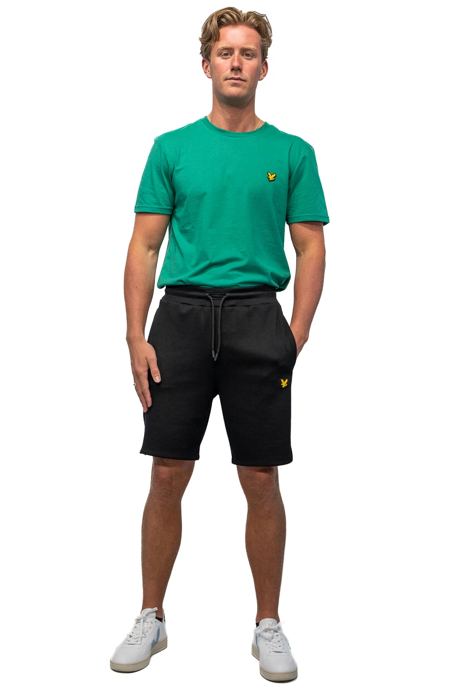 Lyle and Scott Fly Fleece korte broek casual short heren