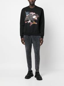 Dsquared2 Sweater met print - Zwart