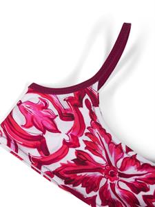 Dolce & Gabbana Kids Bikini met geometrische print - Roze