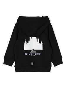 Givenchy Kids x Disney hoodie met grafische print - Zwart