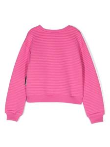 Moschino Kids Sweater met teddybeerpatch - Roze