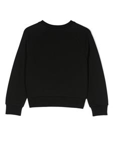 Moncler Enfant Girocollo katoenen sweater - Zwart