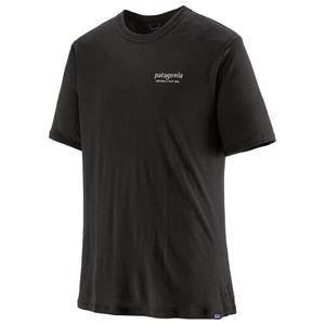 Patagonia  Cap Cool Merino Graphic Shirt - Merinoshirt, zwart
