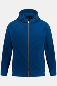 JP1880 fleece hoodie-jack, grote maten, , heren, blauw, 