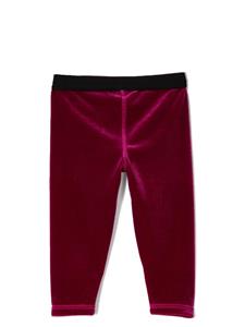 Dolce & Gabbana Kids Legging met logoband - Roze