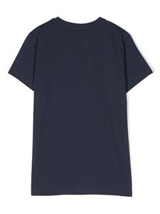 Moschino Kids T-shirt met logoprint - Blauw