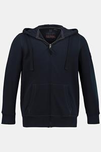 STHUGE Sweatshirt STHUGE Hoodie-Jacke Fleece Kapuze Prints bis 8 XL