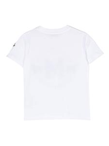 Moncler Enfant T-shirt met grafische print - Wit
