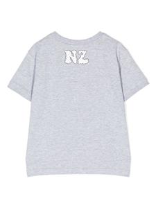Natasha Zinko Kids T-shirt met logoprint - Grijs