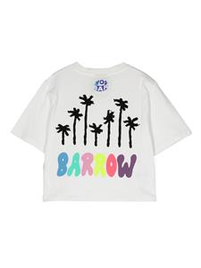 Barrow kids T-shirt met print - Wit