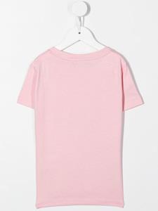 Versace Kids T-shirt met zonnebrilprint - Roze