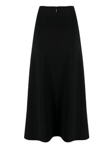 The Row High waist mini-rok - Zwart