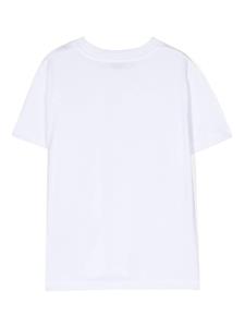 Moncler Enfant T-shirt met logopatch - Wit