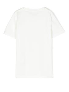 Versace Kids T-shirt met grafische print - Wit