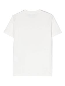 Versace Kids T-shirt van stretch-katoen - Wit
