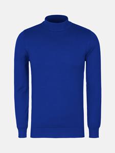 WAM Denim Siena Round-Necked Royal Blue Sweater-