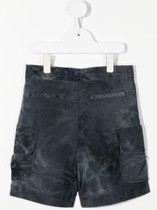 Emporio Armani Kids Cargo shorts - Blauw