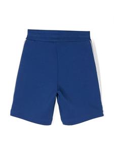 Emporio Armani Kids Shorts met logo - Blauw