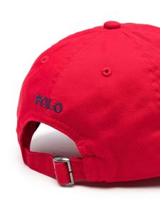 Ralph Lauren Kids Honkbalpet met geborduurd logo - Rood