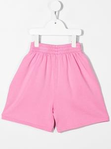 Balenciaga Kids Shorts met geborduurd logo - Roze