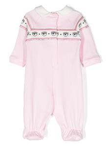 Chiara Ferragni Kids Gestreepte pyjama - Roze