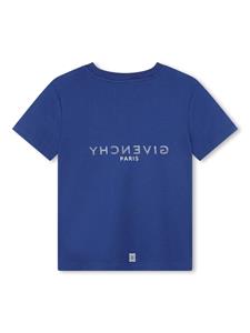 Givenchy Kids T-shirt met logoprint - Blauw