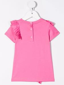 PUCCI Junior T-shirt met ruches - Roze