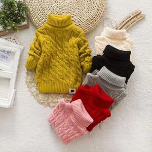 Finger Girls Autumn Spring Wear Girls Sweater Children Clothing Kids Girl Winter Warm Clothes