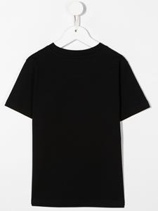 Moncler Enfant T-shirt met logopatch - Zwart