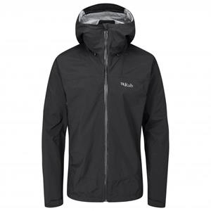 Rab  Downpour Plus 2.0 Jacket - Hardshelljas, zwart