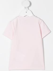 Moncler Enfant T-shirt verfraaid met logo - Roze