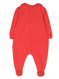 Moschino Kids Pyjama met logoprint - Rood
