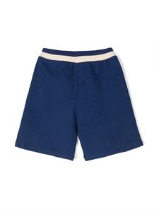 Gucci Kids Katoenen shorts - Blauw
