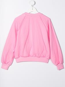 MSGM Kids Sweater met tulen laag - Roze