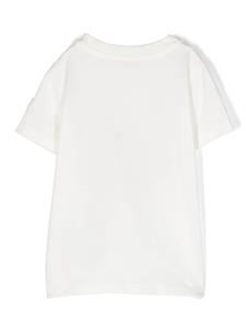 Moncler Enfant T-shirt met print - Wit