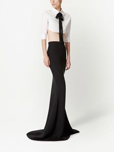Valentino Zijden rok - Zwart