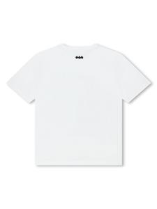 BOSS Kidswear T-shirt met grafische print - Wit